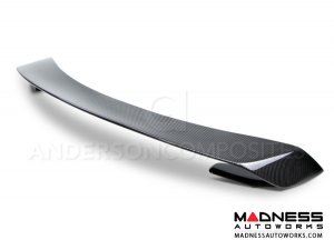 Ford Mustang Rear Spoiler by Anderson Composites - Carbon Fiber - GT350r Style - Type GR